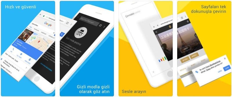 Chrome Ekran Görüntüsü