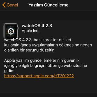 watchOS 4.2.3