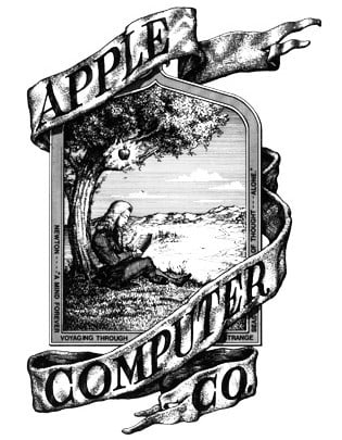 Apple'ın ilk logosu
