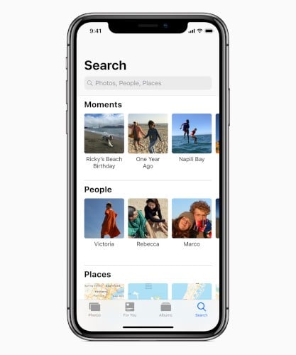 iOS 12 - Fotoğraflar