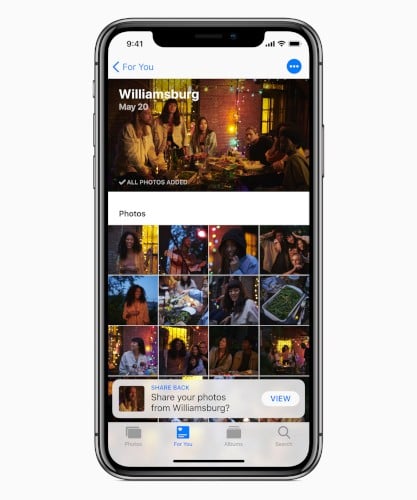iOS 12 - Fotoğraflar