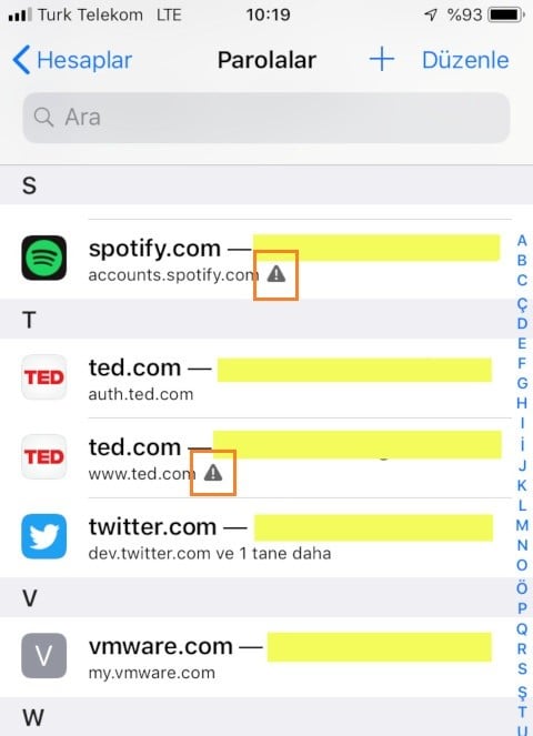 iOS 12 ile zayıf, yeniden kullanılmış parolalarınızı kolayca bulun ve değiştirin