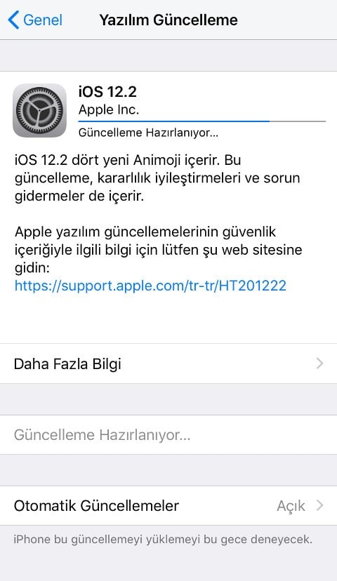 iOS 12.2