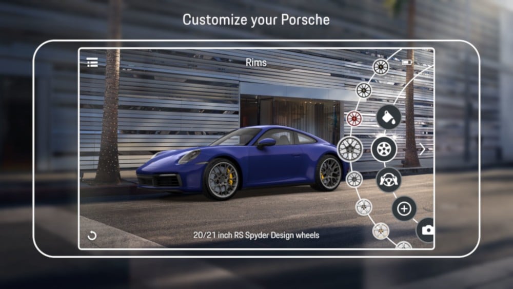 Porsche AR Visualizer