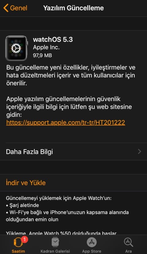 watchOS 5.3