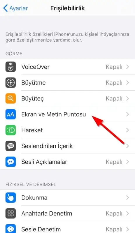 Ekran Parlaklığını Azaltın veya Otomatik Parlaklığı Açın