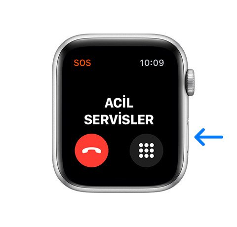 Apple Watch ile Acil durum sesli araması