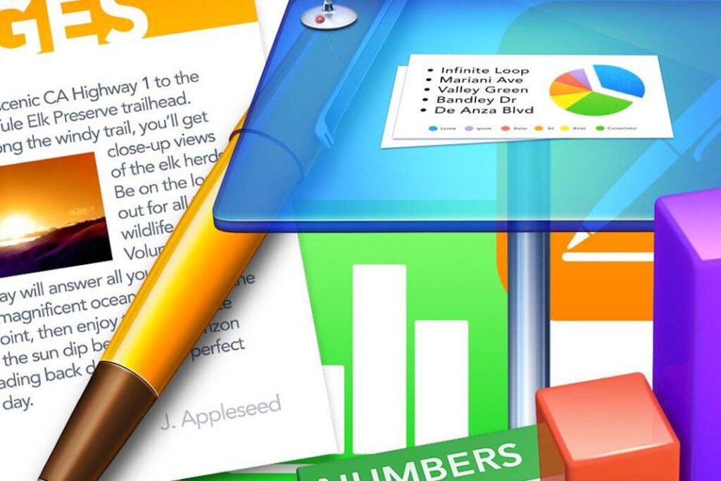 Apple, Pages, Numbers ve Keynote'un yeni sürümlerini yayınladı