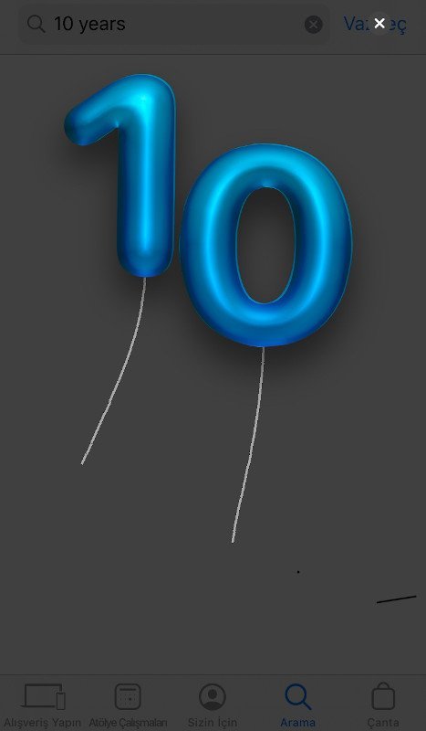 Apple Store Uygulaması 10. Yıl