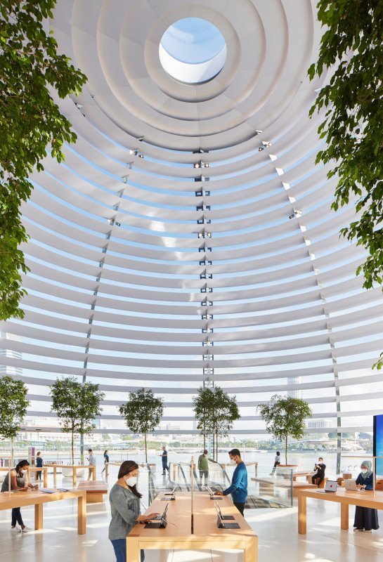 Apple Marina Bay Sands Singapur'da açılıyor