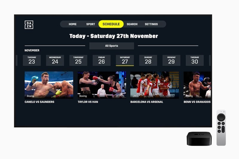 DAZN: Live Sports Streaming
