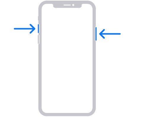 iPhone 13 ve Face ID özellikli diğer modellerde ekran görüntüsü